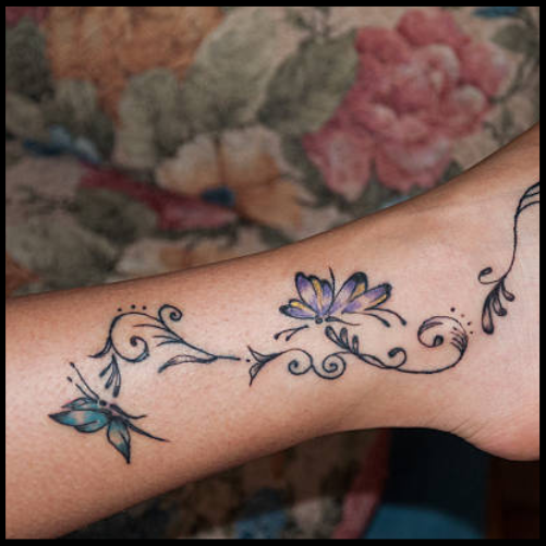 Ankle Tattoo