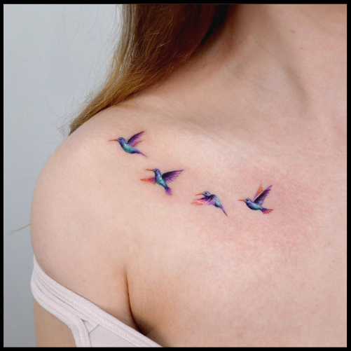 Tiny Bird Tattoo