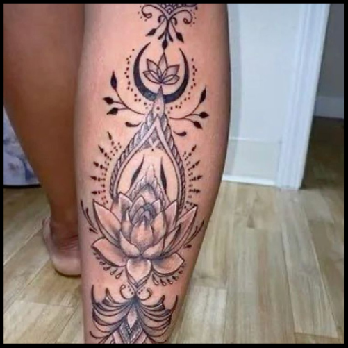 Calf Tattoo