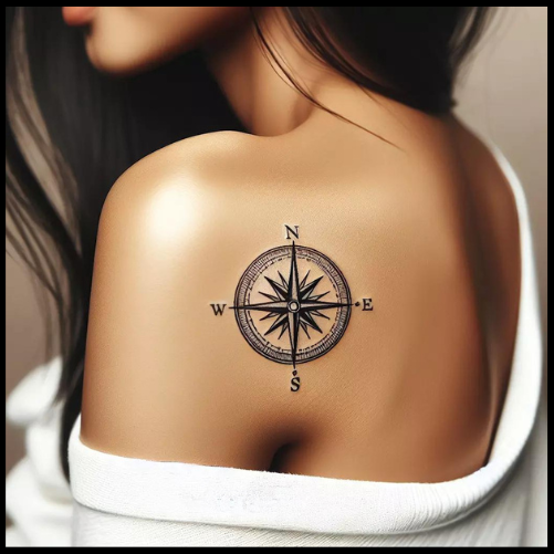 Compass Tattoo