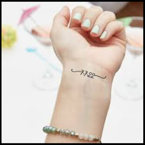Date Tattoo