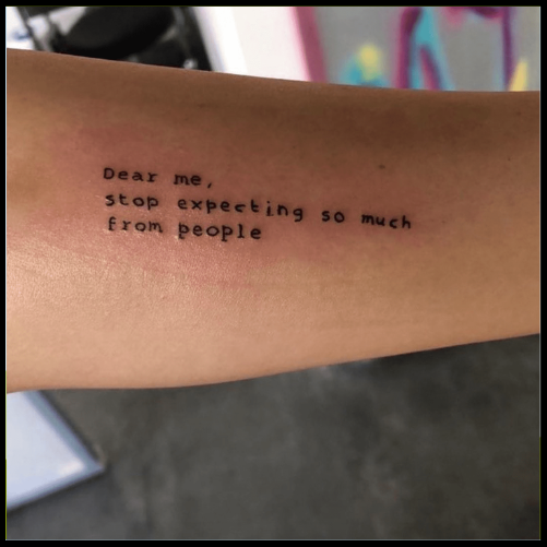 Script Tattoo Ideas