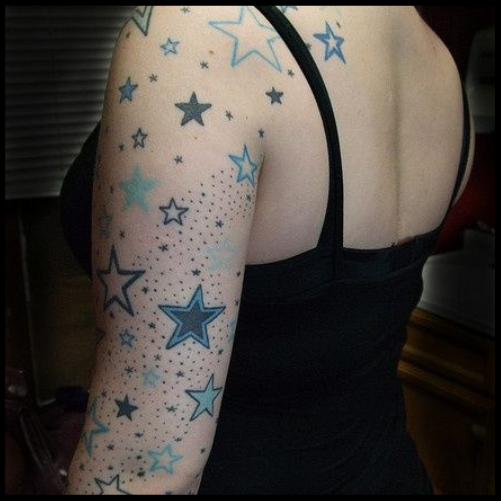 Stars Arm Tattoo