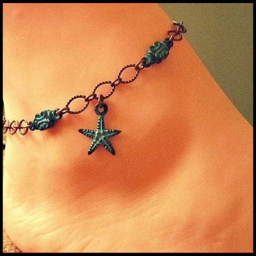 3D Ankle Bracelet Tattoo