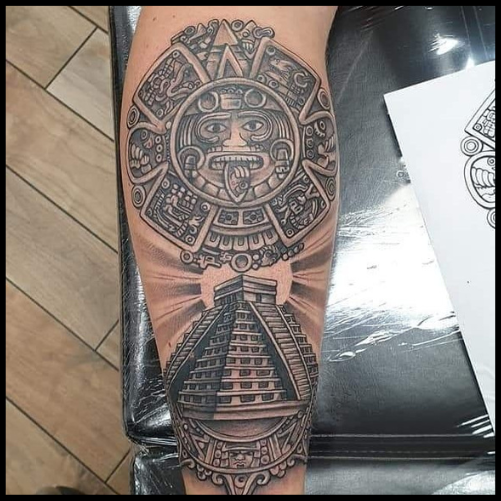 Aztec Pyramid Tattoo Pyramid Tattoo Ideas
