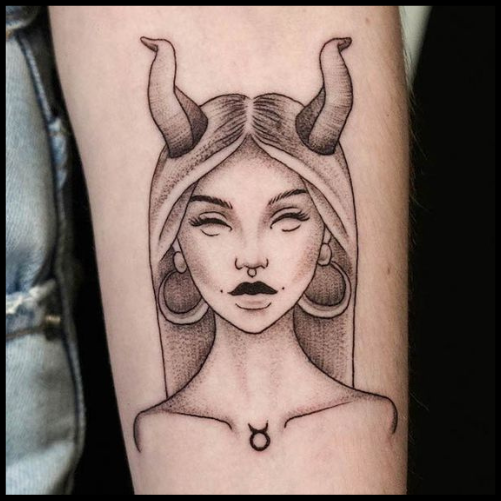 Ballerina Taurus Tattoo Taurus Tattoo Ideas
