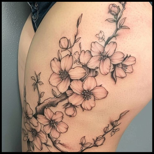 Big Thigh Tattoos