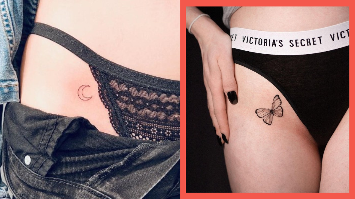 Bikini Line Tattoo Ideas