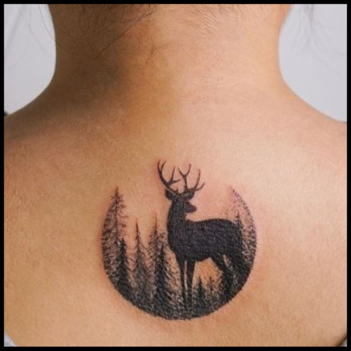  Black Deer Tattoo