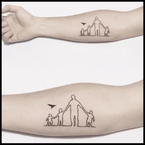 Childhood Dream to Reality Tattoo
