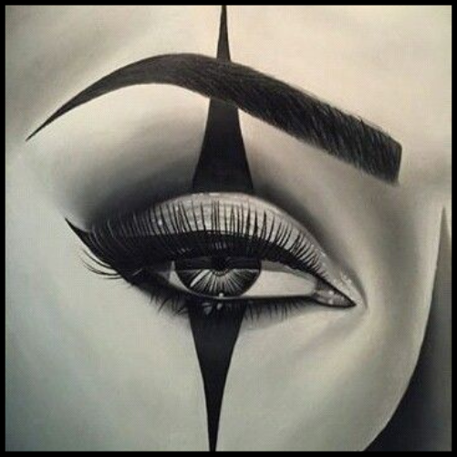 Clown Eye Tattoo