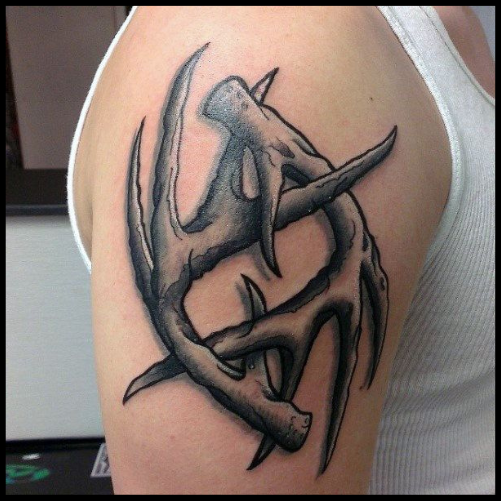  Deer Antler Tattoo Deer Tattoo Ideas