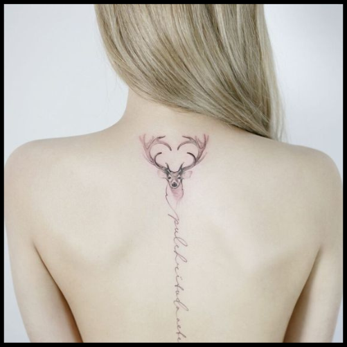  Deer Heart Tattoo