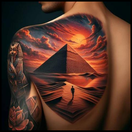 Egyptian Pyramid Tattoo Pyramid Tattoo Ideas