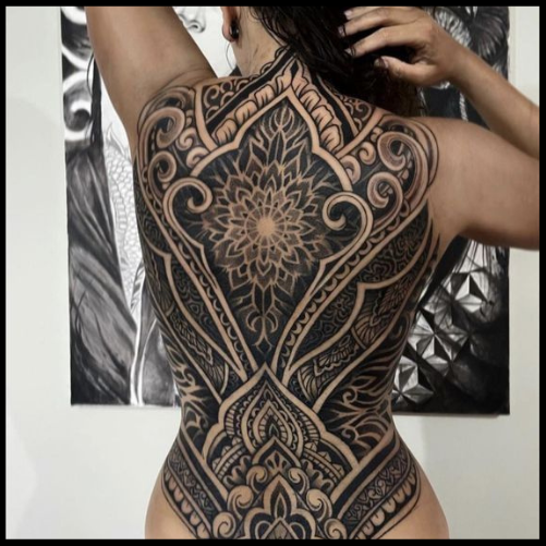 Full Back Tattoo