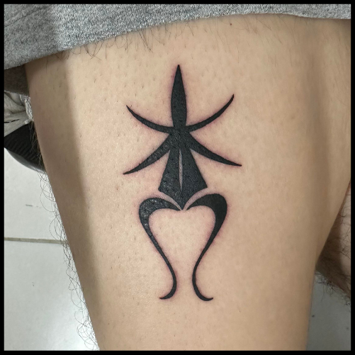 Ghost Orchid Tattoo