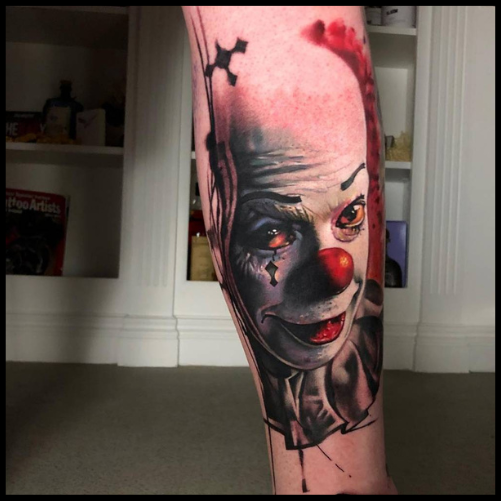 It Clown Tattoo