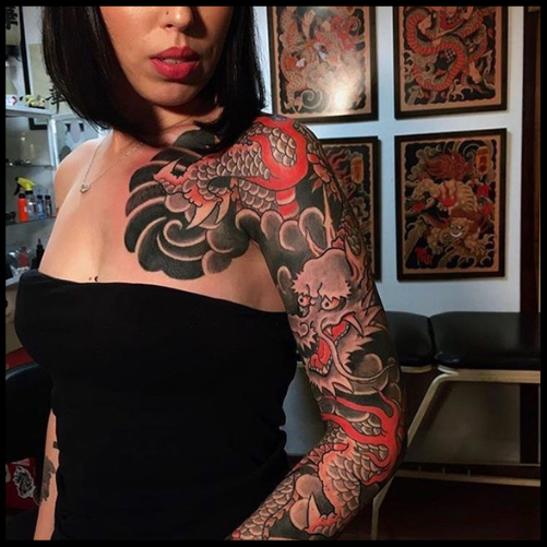 Japanese Sleeve Tattoo