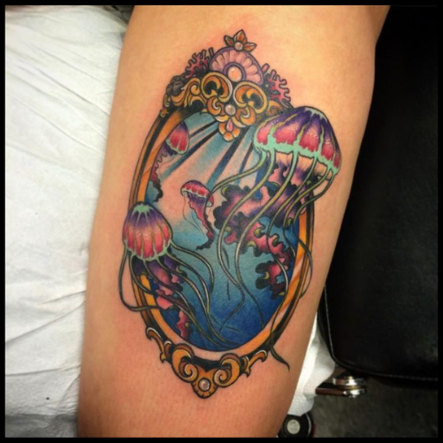 Jellyfish Tattoo Idea for an Aquarius