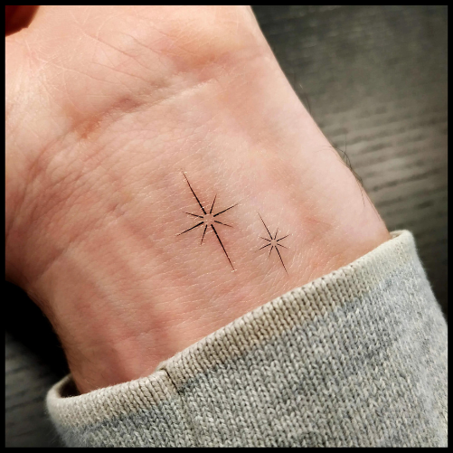 Just Shine: Single Star Tattoos