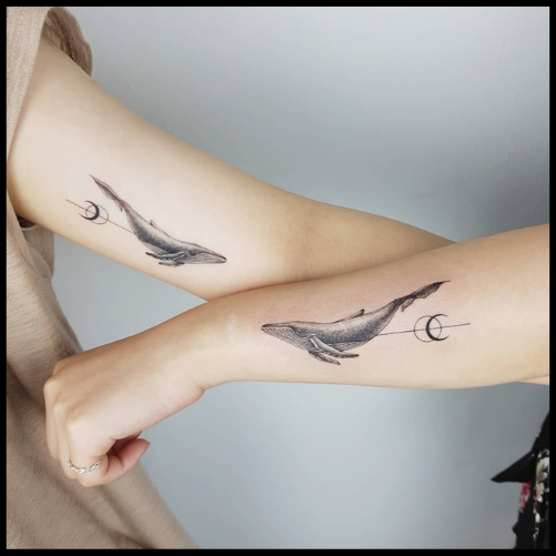 Koi Whale Tattoo
