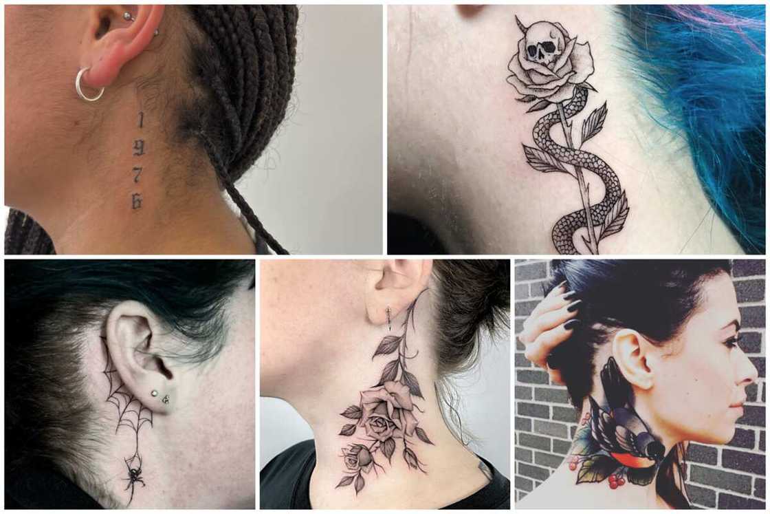 Neck Tattoo Ideas for Women