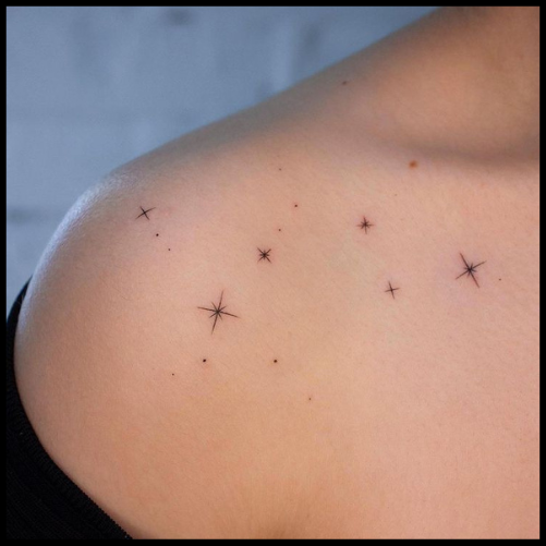 Our Little Shine: Tiny Stars Tattoos Star Tattoo Ideas