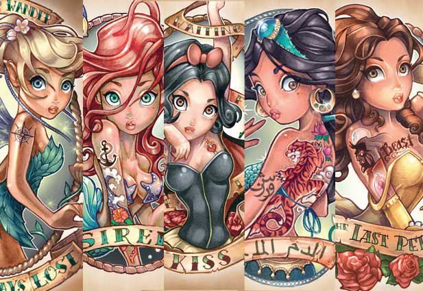Princess Tattoo Ideas