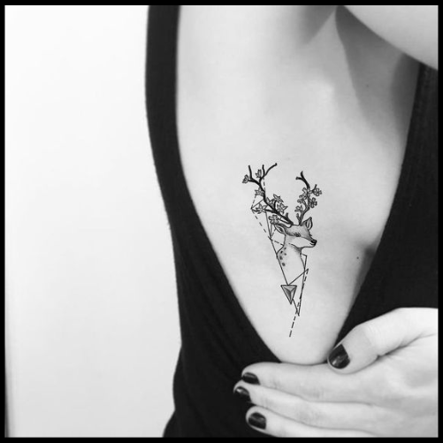  Simple Deer Tattoo