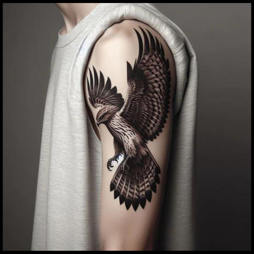 Sparrow Hawk Tattoo