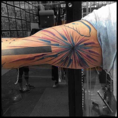 Starbeam: A Ray of Light Tattoos