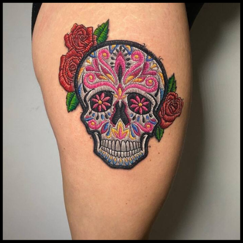 Subtle Sugar Skull Tattoos: A Hidden Gem
