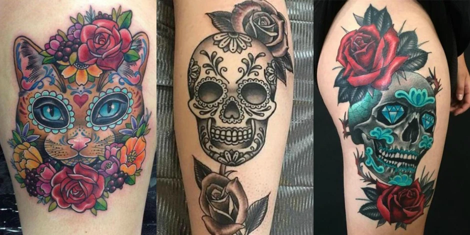 Sugar Skull Tattoo Ideas