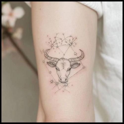 Taurus Constellation Tattoo