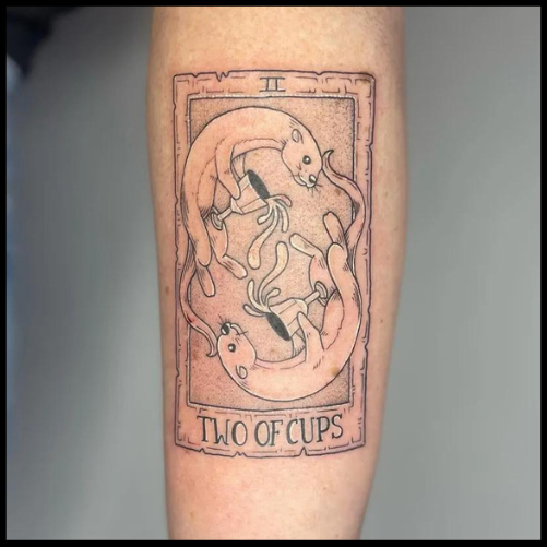 The Chariot Tarot Card Tattoo