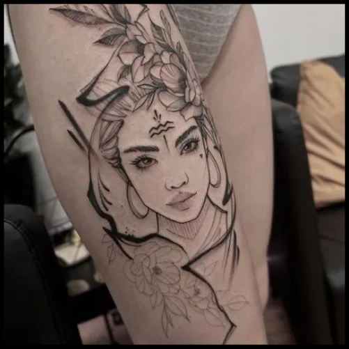 Universal Knowledge Aquarius Tattoo
