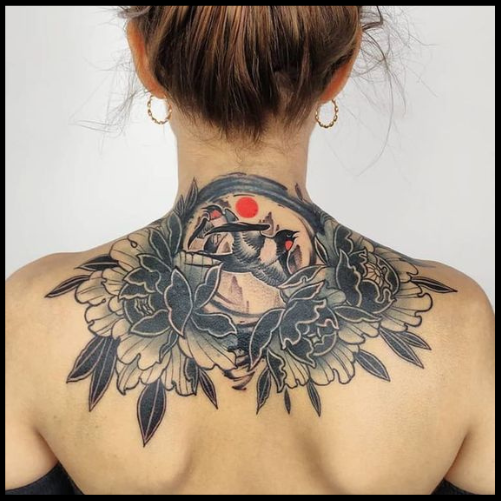 Upper Back Tattoo Back Tattoo Ideas for Women