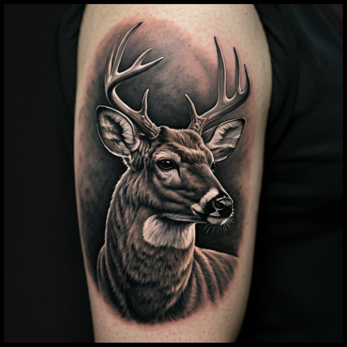  Whitetail Deer Tattoo Deer Tattoo Ideas