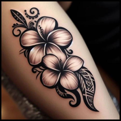 Alluring Traditional Polynesian Tattoo