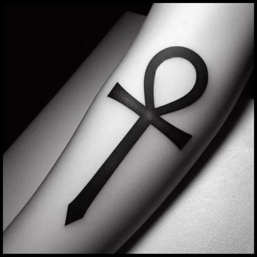 Black Power Ankh Tattoo Ankh Tattoo Ideas