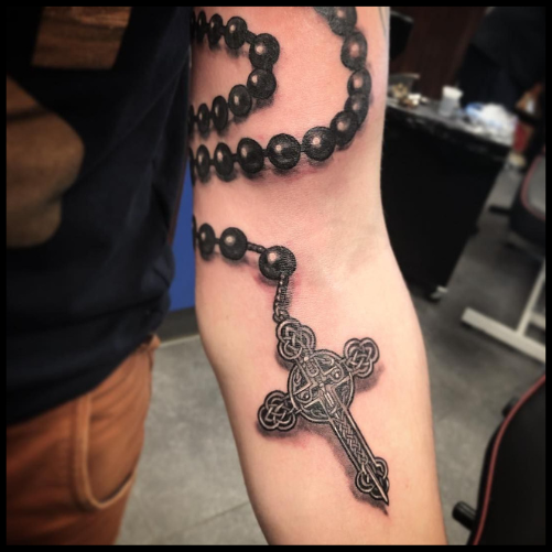 Celtic Knot Rosary Tattoos