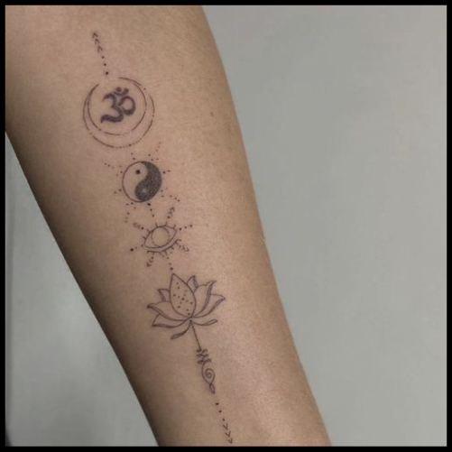 Dainty Spiritual Tattoo