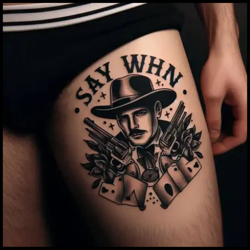 Evolution Of The Gunslinger On Thigh