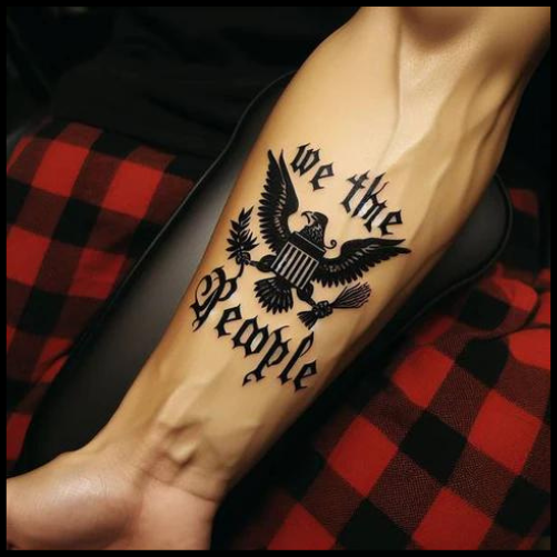 Forearm Freedom We The People Tattoo We the People Tattoo Ideas