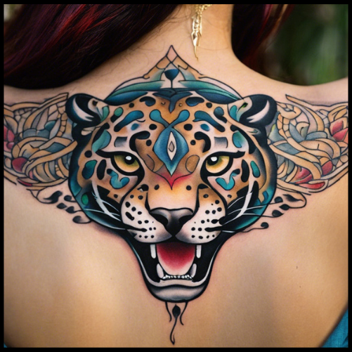 Jaguar Back Tattoo