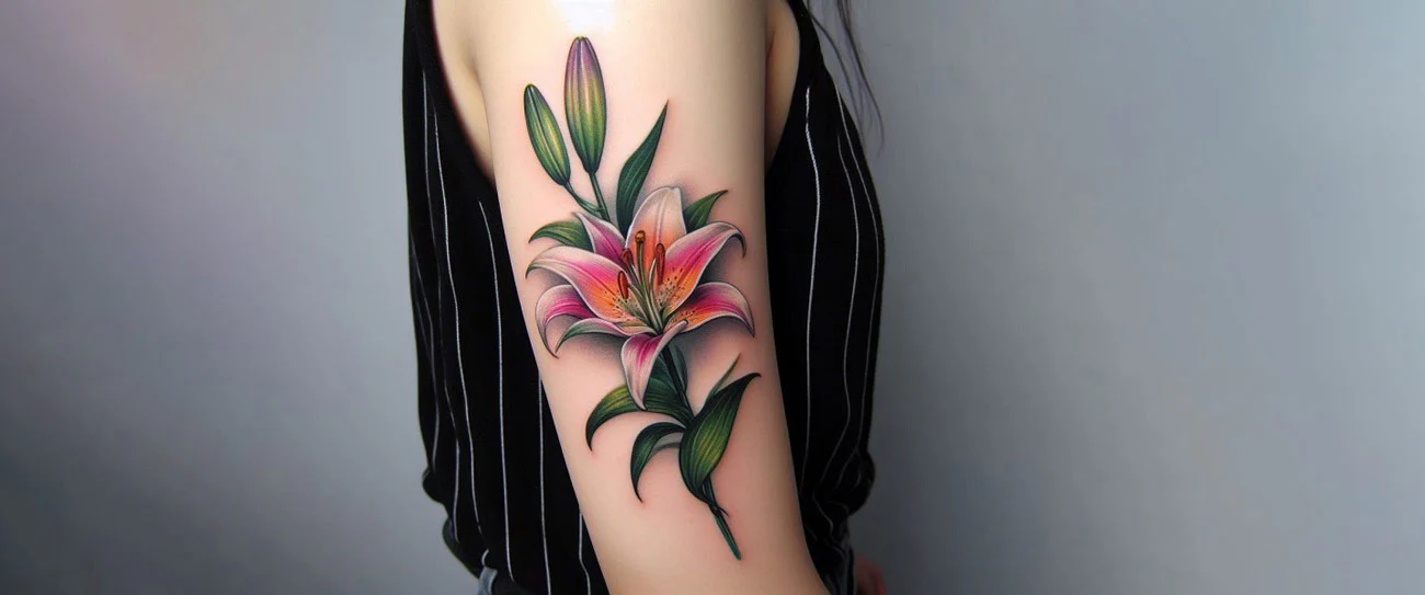 Lily Flower Tattoo Ideas