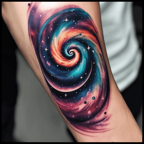 Nebula Galaxy Tattoo Galaxy Tattoo Ideas
