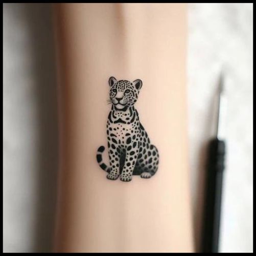 Simple Jaguar Tattoo