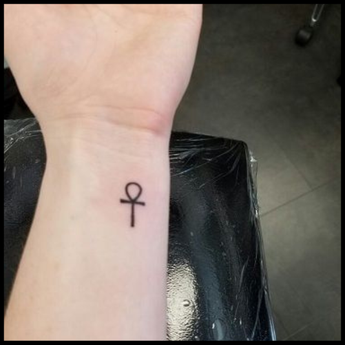 Small Ankh Tattoo