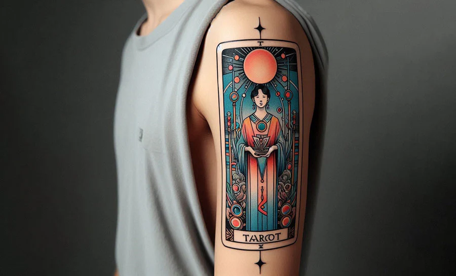 Tarot Card Tattoo Ideas feature image
